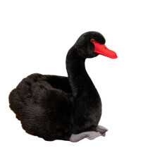 Zachte pluche knuffel in de vorm van een zwaan voor kinderen, decoratief speelgoed om mee te knuffelen en te spelen