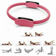Pilatesring aus robustem Kunststoff, Trainingsring für Yoga und Ganzkörpertraining, ergonomisch, leicht und rutschfest