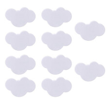 10 pièces poignées nuage dessin animé pour meubles, boutons de tiroir et porte pour chambre d’enfant et cuisine, design doux et décoratif