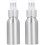 2 Pcs Refillable Cocktail Atomizer Empty Spray Bottles 50ml for Kitchen Bar, Fine Mist Glass with Leakproof Design 1