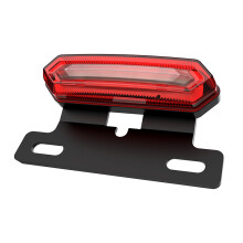 Luce posteriore LED di sicurezza 48V per bicicletta elettrica, impermeabile, con connettore SM, fanale posteriore