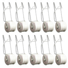 Crochets Ă tomates pour treillis et fil de serre, lot de 10, support pour tiges de plantes grimpantes en jardinage