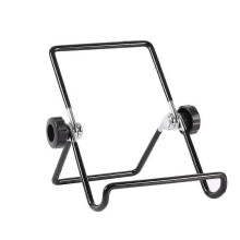 Supporto da tavolo pieghevole in metallo regolabile, angolo di visione 160, base antiscivolo, per tablet e scrivania