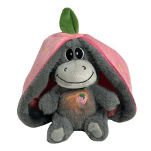 Zacht pluche knuffeldier voor ontspanning en ademhaling met muziek en licht, rustgevend voor stress, angst en slaap