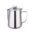 Stainless Steel Milk Jug with Lid, 350 ml Kitchen Storage Cup, 1 Pack 1