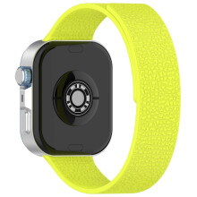 Cinturino magnetico in silicone compatibile con Huawei Watch Fit 4 Pro, Fit 4 e Fit 3, texture litchi, regolabile, confortevole e resistente