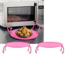Support de cuisson Ă vapeur pour micro-ondes, multicouche et multifonction, lot de 2, acier inoxydable, pour cuisine quotidienne