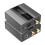 Convertitore audio analogico-digitale RCA a ottico con cavo ottico e adattatore audio digitale Toslink e coassiale 1