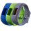 Replacement Bands Set for Vivofit 3, Adjustable Straps 3 Pack in Dark Blue, Lime and Grey, Soft Silicone 1