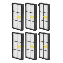 6 piezas de filtro HEPA para aspiradora serie 800 y 900, compatible con modelos 805 850 860 861 866 870 880 890 960 980, recambio de alta eficiencia p