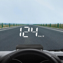Univerzálny GPS HUD head-up displej do auta, rýchlomer, smer jazdy, upozornenie na prekročenie rýchlosti, jasn