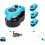 Remote Control Cat Toy with Sound, Feather Interactive Cat Exercise Toy, Automatic Rotating Laser Toy 1