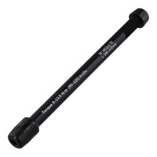 Perno passante per rullo da allenamento, 12x142/148 mm, alluminio CNC, compatibile con P5/P1.75, 3 distanziali per un allenamento indoor sicuro