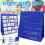 Desktop Pocket Chart, Double-Sided Self-Standing, 5-Slot PVC for Teaching and Classroom Display 1