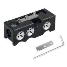 Billiard Cue Tip Shaper for Cue Maintenance with Cutting, Cleaning, Trimming, Grinding and Calibration