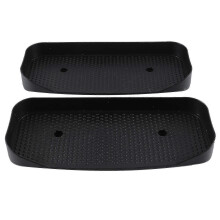 Elliptical Machine Pedals, ABS Material, Air Resistance Type, Compatible with 3cm Wide Poles, 18cm Hole Distance