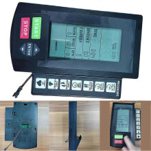 Wind Resistance Exercise Bike Counter Display with Real-Time Data Monitoring, Compatible with Indoor Cycling Training