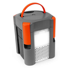 Salt Water Camping Lamp 100lm 72h Continuous Lighting Portable Saltwater Powered LED Light for Hiking Survival Emergency Hurricane Use