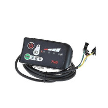 Affichage Vélo Électrique 36V LED avec Indicateur Vitesse Puissance Mode Lumière Compatible Bicycles Électriques