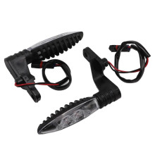 2 stuks motorfiets achterknipperlichten compatibel met BMW F700 F800 R1200 S1000 serie ABS gele richtingaanwijzers