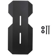 Garde-boue central pour moto, compatible avec Super 73 S1 S2 RX, en plastique PP noir, réglable, protection anti-éclaboussures