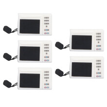 Microwave Oven Model Compatible with 1/12 Scale Dollhouses, Plastic Miniature Prop for Action Figure Photography