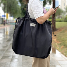Shoulder Bag Large Capacity Foldable Shopping Bag for Grocery Travel Tote