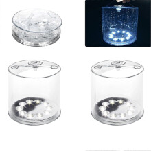 NICECEE Faltbare, tragbare Solar-LED-Campinglaterne, 75 Lumen, 4 Modi, IP67 wasserdicht für Notfälle im Freien