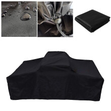 Funda de viaje impermeable negra de 1,4 m para tienda de techo, remolque de camping y portaequipajes 4x4.