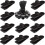 Planenclips mit Gummiseil, elastischer Seilspanner für Zelt, Markise, Abdeckung, Boot, Banner 1