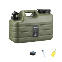 Tragbarer, faltbarer 11-Liter-Wassertank für Outdoor-Camping, mit Wasserhahn, ideal für Wanderungen und Picknicks