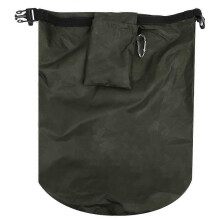 Borsa impermeabile pieghevole PVC 5L 20L 50L verde militare per campeggio escursionismo spiaggia