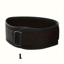 Fitness Waist Belt Adjustable for Lifting and Training, Abdominal Back Support, Moisture Wicking Polyester