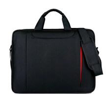 Laptoptas voor 15,6 inch laptops, waterbestendig met afgedekte ritsen voor op reis, plat op te vouwen.