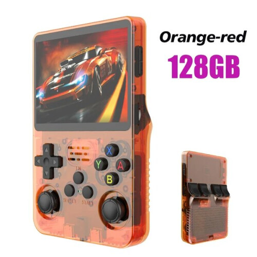 Retro Portable Game Console with Linux OS, 3.5" IPS Screen, 15000 Preloaded Games