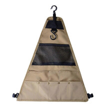Sac de Rangement de Couverts de Camping Oxford, Organisateur Portable à Suspension Taille S, L, Carré