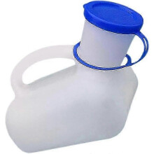 Tragbares Urinal-Set (2 Stück), 1000 ml, einziehbar, Unisex-Design, ideal für Camping, Outdoor-Aktivitäten und Autoreisen