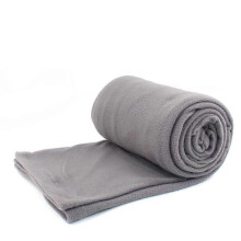 Fleece Sleeping Bag & Blanket 183x166cm, 2-3 Person, Camping, Office, Home, Grey