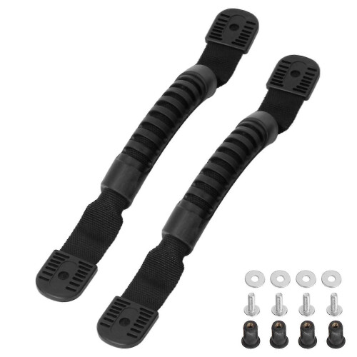 Kayak Handle Replacement 2 Pack, Nylon Plastic Ergonomic Grip for Boat Canoe Suitcase