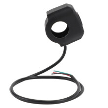 Interrupteur de guidon pour moto compatible avec les guidons universels de 22 mm, étanche, construction en plastique