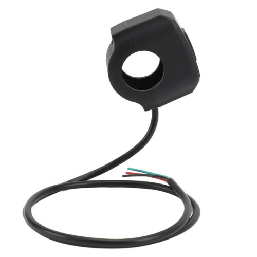 Motorcycle Handlebar Switch Compatible with Universal 22mm Handlebars, Waterproof, Plastic Construction