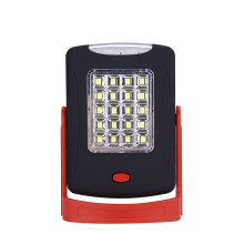 Lampe torche portable à 23 LED avec base magnétique pour le camping, idéale pour les urgences en extérieur et la randonnée.
