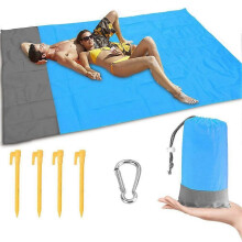 Portable Beach Mat Sand Free Waterproof Oversized Picnic Blanket for Camping Travel Hiking