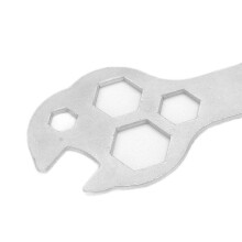 Clé hexagonale plate en acier de 8 à 17 mm, outil multi-tailles pour la réparation et l'entretien général des vélos