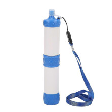 Tragbarer, abnehmbarer Wasserfilter-Strohhalm für Outdoor-Aktivitäten wie Wandern, Camping und Reisen