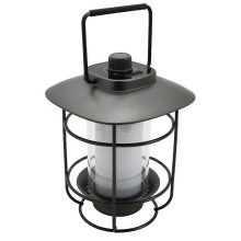 LED-Hängeleuchte für Camping, wasserdicht, wiederaufladbar, stufenlos dimmbar, aus Metall und Kunststoff