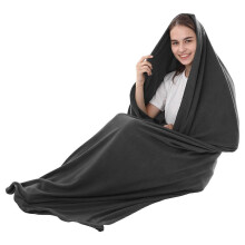 Schlafsack-Inlett, extra dicke Fleecedecke für Camping, Reisen und Rucksacktouren