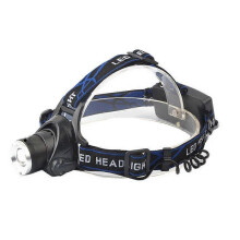 Tragbarer LED-Fluter mit zwei Leuchtweitenregulierungen (Weißlicht & UV-Licht), 90 verstellbarem Kopf, batteriebetrieben, ideal für Outdoor-Camping