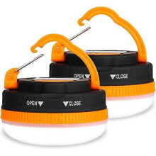 Tragbare LED-Campinglaterne mit Haken für Zelte, Notfälle beim Wandern und Stromausfälle