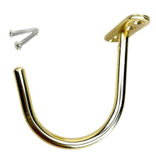 Metal Billiard Cue Hook for Table Storage, 1 Piece with Screws for Community Centre